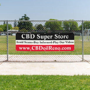 Banderoles Super magasin CBD
