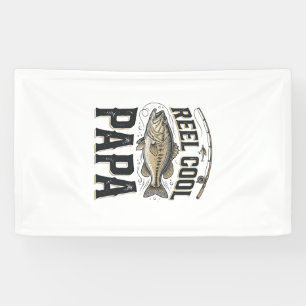 Banderoles Super Papa Rétro Création Vectorielle de Pêche_1