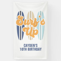 Surf Up Surboard Beach Anniversaire