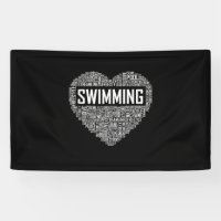 Swimming Heart Coach Swimmer Venin Swim Lover Toxi