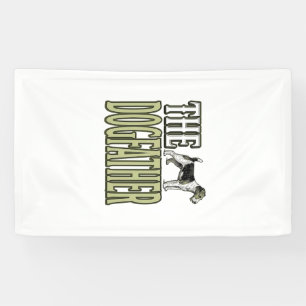 Banderoles T-shirt avec gravure vintage Terrier Dog Father_