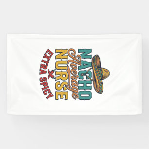 Banderoles T-shirt drôle d'infirmière extra épicé Pas votre i