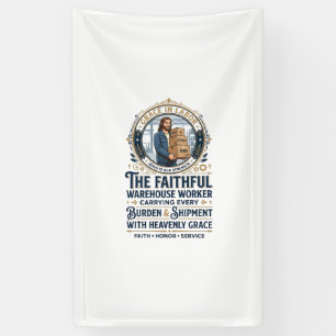 Banderoles T-shirt graphique de logistique entrepôt de Jésus 