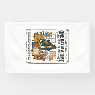 Banderoles T-shirt graphique Jésus Soignant Parents Âgés Chri