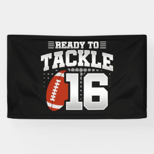 Banderoles Tackle 16e anniversaire 16 ans Couples