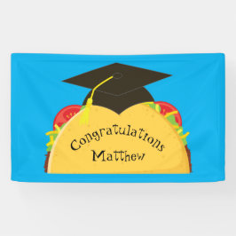 Banderoles Taco Fiesta Graduation Party Mexique