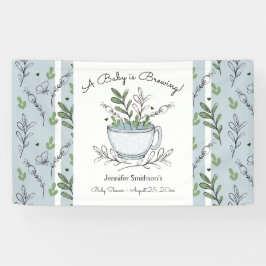 Banderoles Tea Cup Tea Party Baby shower