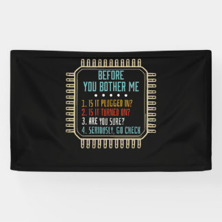 Banderoles Technologie de l'information Tech Assistance techn