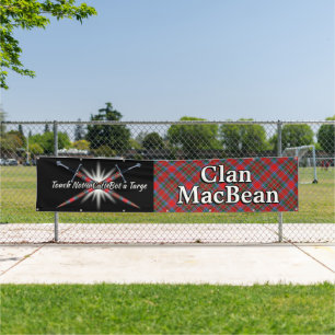 Banderoles Tente des montagnes de MacBean de clan de festival