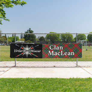 Banderoles Tente des montagnes de MacLean de clan de festival