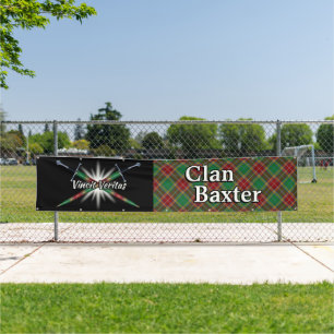 Banderoles Tente du clan Baxter pour le Festival des Highland
