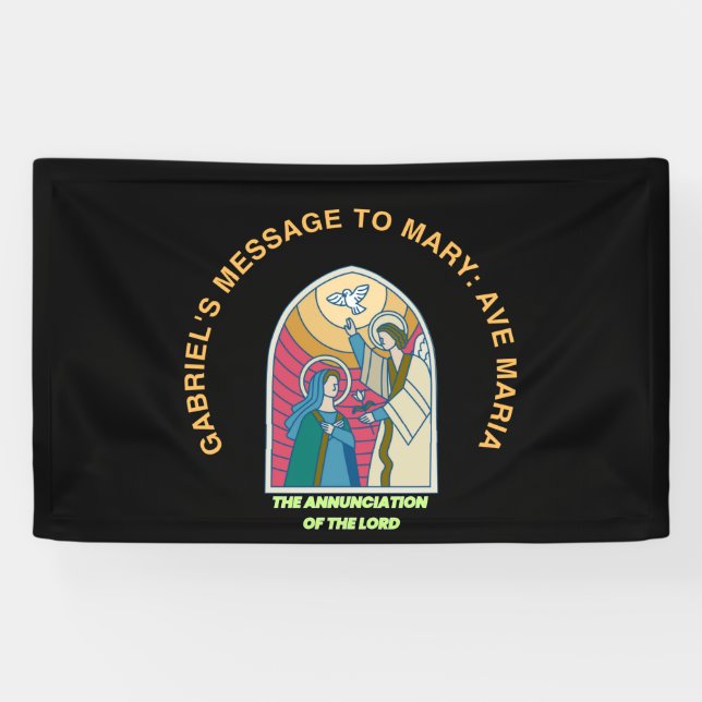 Banderoles The Annunciation of the Lord (Horizontal)