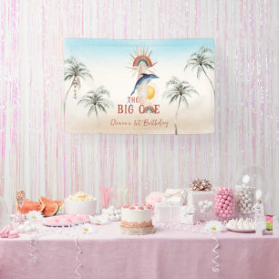 Banderoles The Big One   Retro Summer Surf Anniversaire