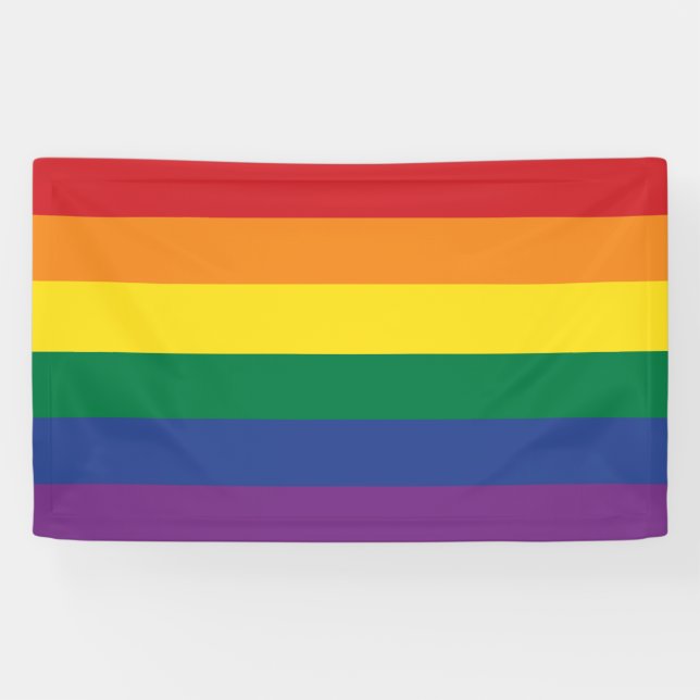Banderoles The Rainbow Flag (Horizontal)