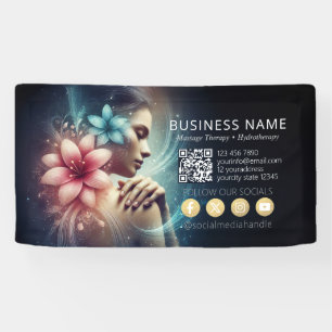 Banderoles Thérapie de Massage Mains de Guérison Énergie Spa 