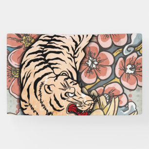 Banderoles Tigre blanc