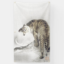 TIGRE ROULANT À LA LUNE