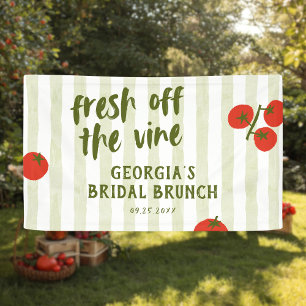 Banderoles Tomates fraîches de la vigne Baby Shower de mariag