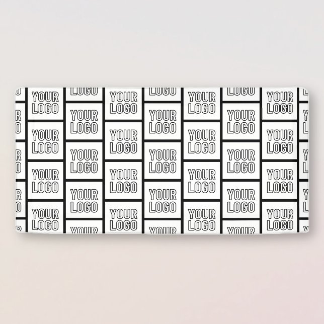 Banderoles Tout motif répétitif de logo ou d'image (Créateur téléchargé)