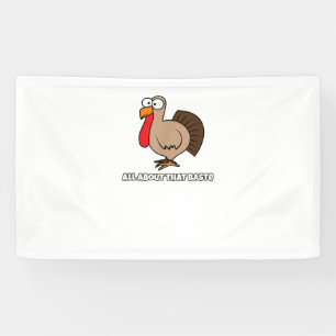Banderoles Tout sur ce Baste drôle pour Thanksgiving