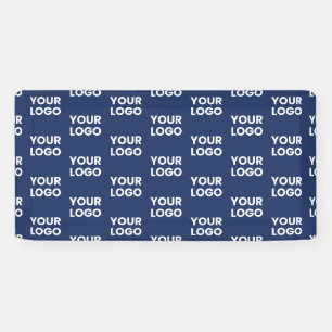 Banderoles Toute image ou logo commercial modifiable Dark Nav