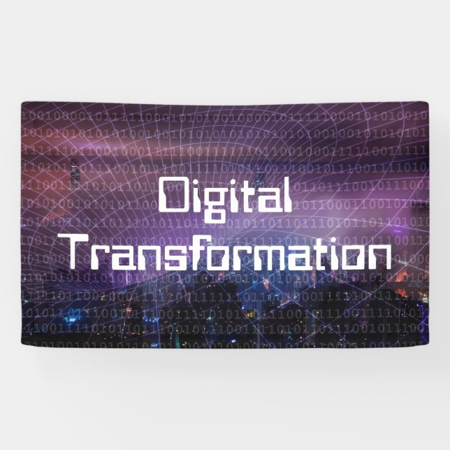 Banderoles Transformation numérique pour les entreprises (Horizontal)