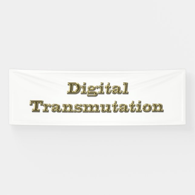 Banderoles Transmutation numérique (Horizontal)