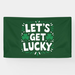 Banderoles Trèfle Chanceux Drôle de St Patrick's Day