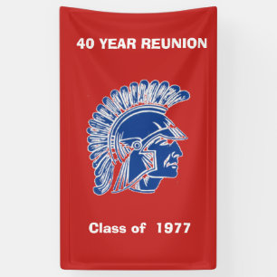 BANDEROLES TROJAN DE RÉUNION DE CLASSE
