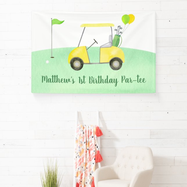 Banderoles Trou En Un Golf Premier Anniversaire Par-tee (Insitu)