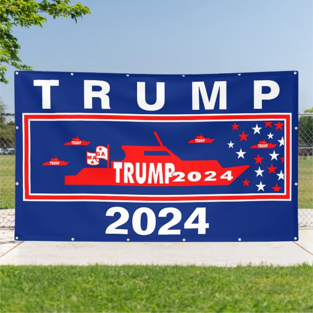 BANDEROLES TRUMP 2024 (Dehors)