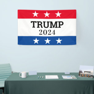 Banderoles Trump 2024