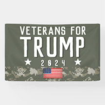 Trump 2024 anciens combattants pour Trump Camo