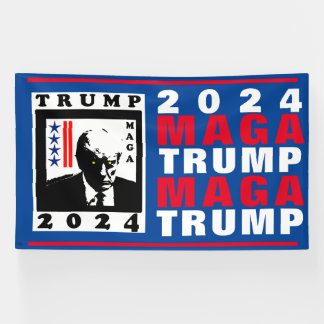 BANDEROLES TRUMP 2024 RWB
