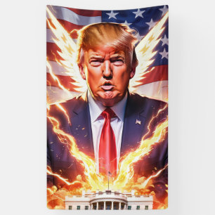 Banderoles Trump MAGA 2024 Sauvez l'Amérique