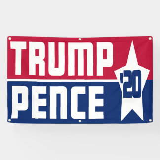 Banderoles Trump/Pence 2020