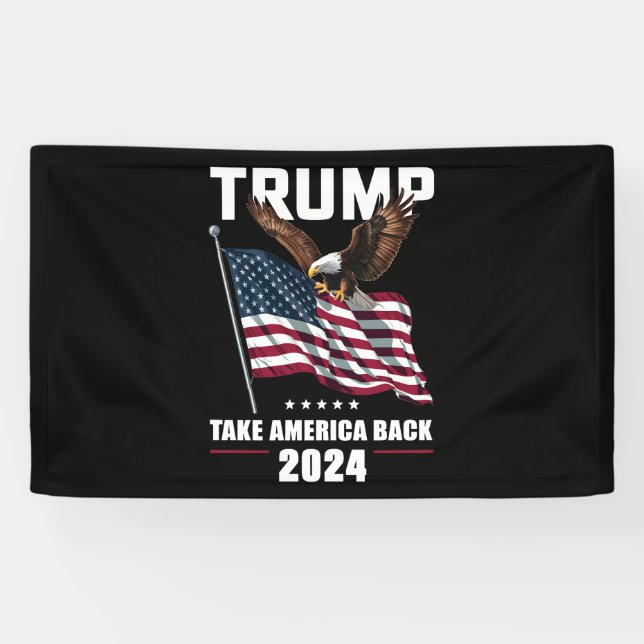 Banderoles Trump ramène l'Amérique aux élections américaines  (Horizontal)