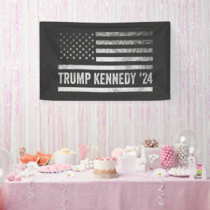 Banderoles Trump Vance Kennedy reprend l'Amérique