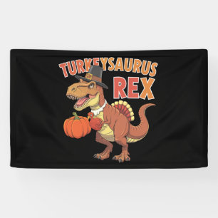 Banderoles Turkeysaurus Rex Dab Turkey Dino Toddler Boys