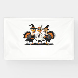 Banderoles Turquie Halloween Boo, Thanksgiving Turquie, Éffra