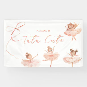 Banderoles Tutu Cute Ballerine Anniversaire