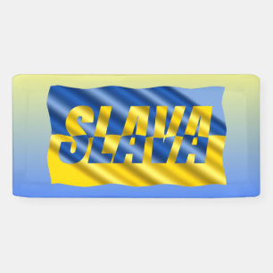 Banderoles Ukraine bleue et jaune Inspirations Paix pas de gu