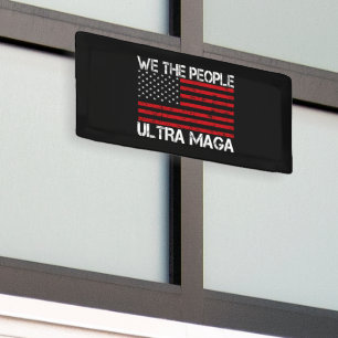 Banderoles Ultra Maga Pro Trump 2024 Drôle Républicain