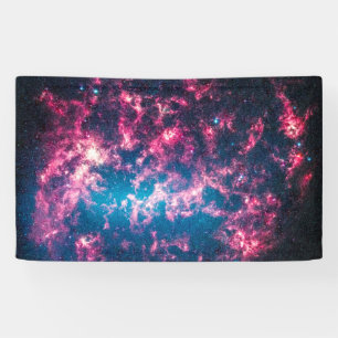 Banderoles Un grand nuage magellanique Galaxie Espace cosmiqu
