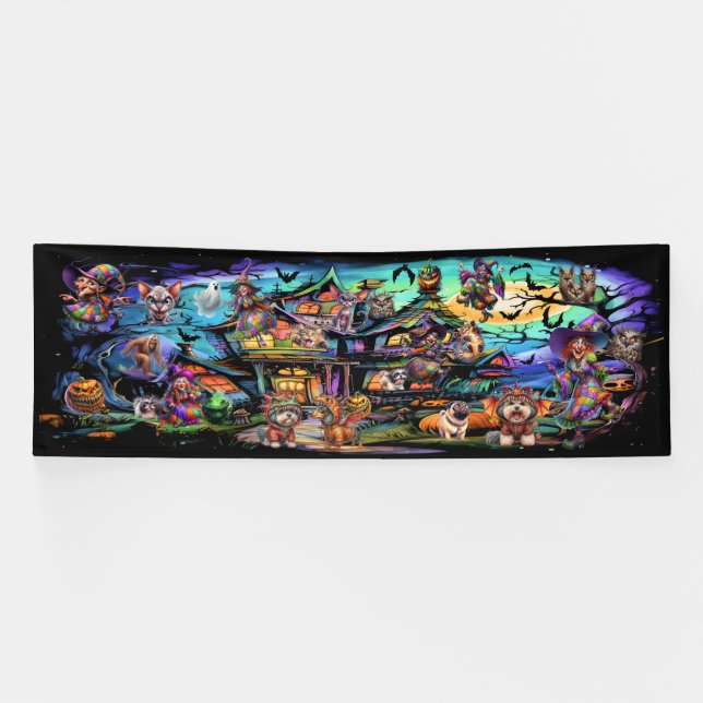 Banderoles UN Halloween BOOOOOtiful (Horizontal)