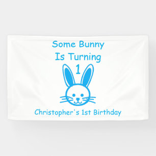 Banderoles Un Lapin Est En Train De Devenir Un Anniversaire