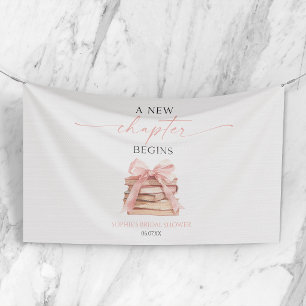Banderoles Un Nouveau Chapitre Commence Pink Bow Books Enterr