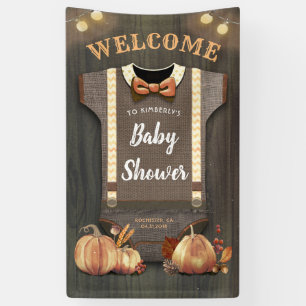 Banderoles Un Petit Citrouille   BABY SHOWER   Baby Boy