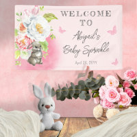 Un Petit Lapin Doux Bébé Bracelet Bienvenue