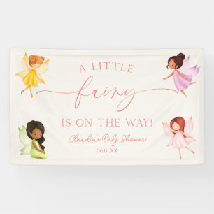 Banderoles Une petite fée est en route ! Baby Shower